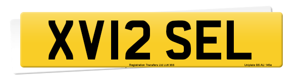 Registration number XV12 SEL